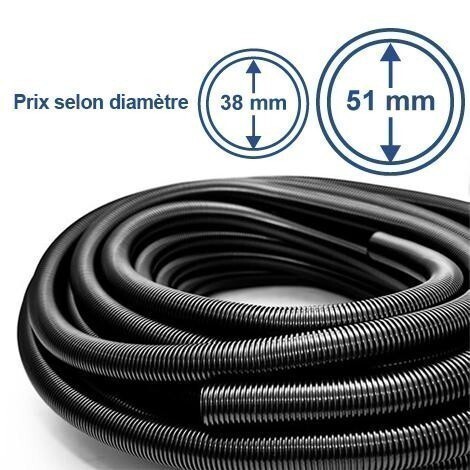 Flexible aspirateur industriel PVC standard