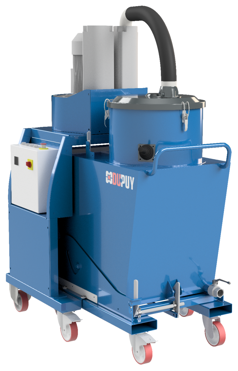 CHIPVAC 400 - Aspirateur industriel haute capacité pour copeaux Aspirateurs Industriels