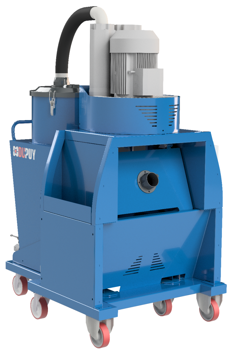 CHIPVAC 400 - Aspirateur industriel haute capacité pour copeaux Aspirateurs Industriels