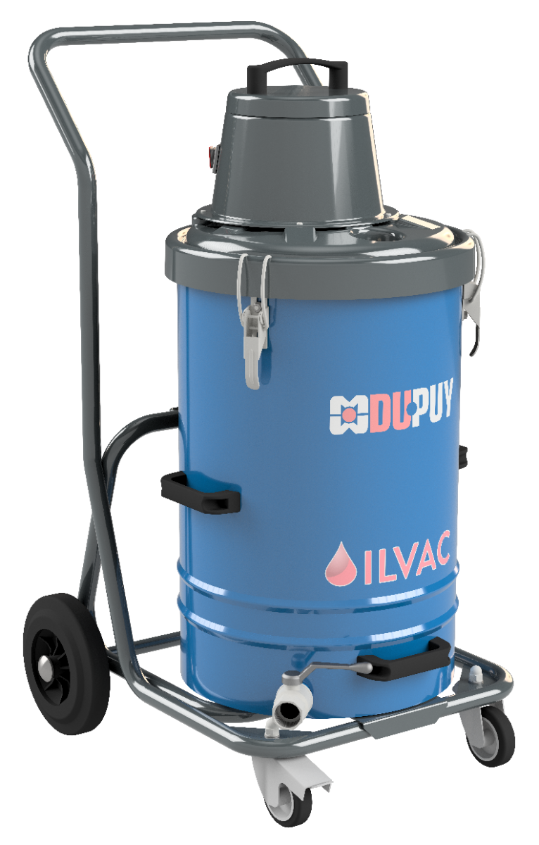 OILVAC 60 - Aspirateur industriel ultra compact pour huile Aspirateur industriel monophasé de 0.5 à 3.6kw