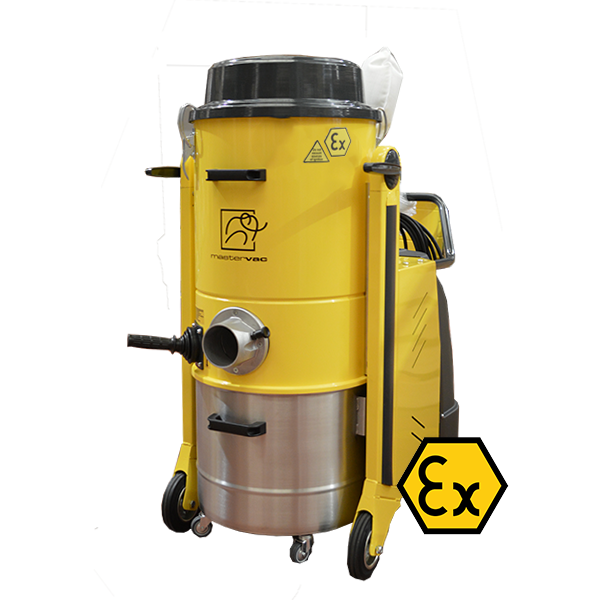 ASPIRATEUR CERTIFIÉ POUR UNE UTILISATION EN ZONE 21 Aspirateur pour zone à risques ATEX 1/21 2/22